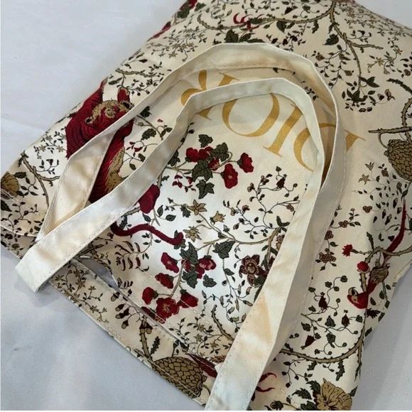 Dior Floral Tiger Canvas Tote Bag New In Box - Picture 7 of 8